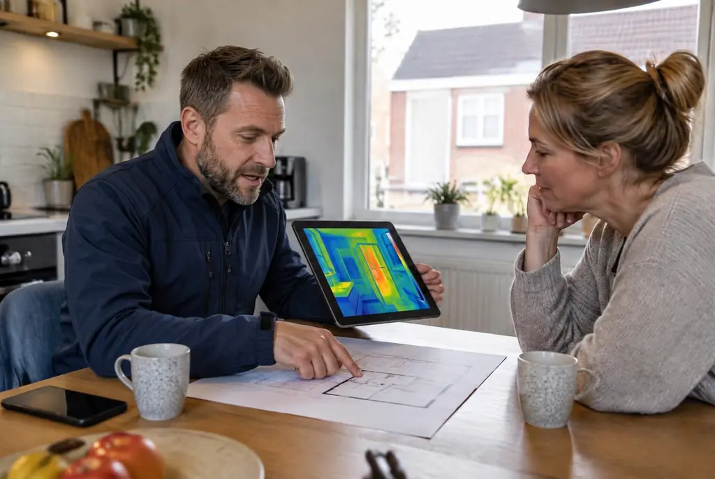 Lekdetectie Woerden – bevindingen bespreken aan de keukentafel
